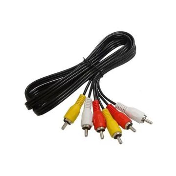 Câble  RCA 3*3 2 mètres CONNECTPLUS