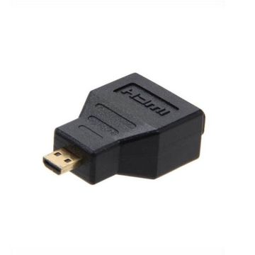 Adaptateur SBOX HDMI Femelle Vers Micro HDMI Mâle - Noir