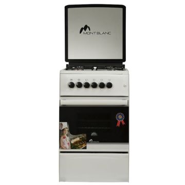 Cuisinière MONTBLANC REB-5055 50 cm 4 Feux - Blanc