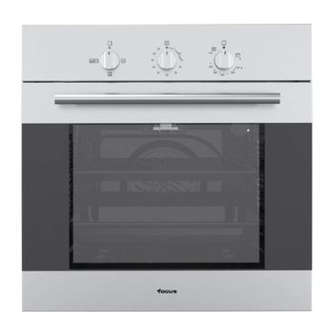 Four Encastrable FOCUS A Gaz F536X 60cm - Inox