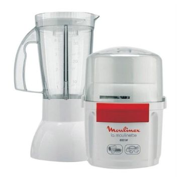 Moulinette Avec Bol AR6801EG 800W Blanc MOULINEX