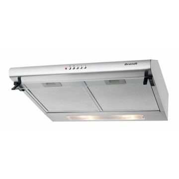 Hotte Murale BRANDT BHC6601X / Inox / 60 cm