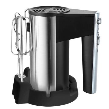 Batteur Électrique Avec Support W-HM362 150W Noir Inox PRESTIGIA