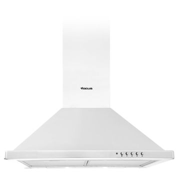 Hotte Pyramidale FOCUS F605W 60 cm - Blanc