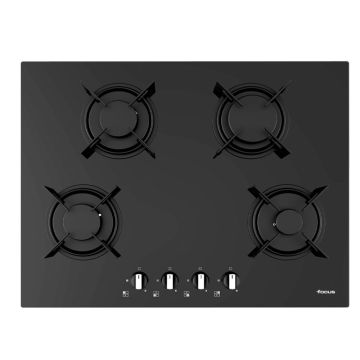 Plaque de Cuisson FOCUS F410B 4 Feux 70 cm - Noir