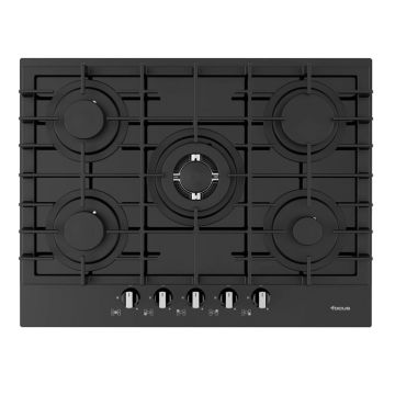 Plaque de Cuisson FOCUS 5 Feux F 406B / 70 cm / Noir