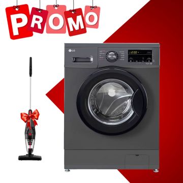 Lave Linge Frontal LG F2J3QYG6J 7KG - Noir