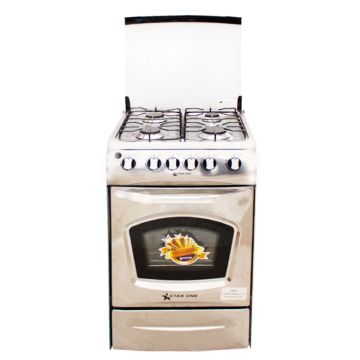 Cuisinière STAR ONE SO-50 50 cm 4 Feux -Silver