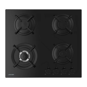 Plaque de Cuisson JOKER 4 FEUX 60 CM - JP-605N -Noir