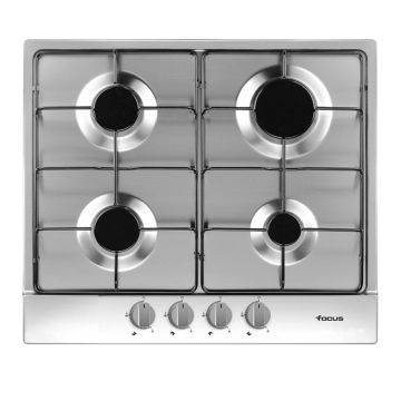 Plaque de Cuisson FOCUS F401X 4 Feux 60 cm - Inox