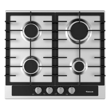 Plaque de Cuisson FOCUS F402X 4 Feux 60 cm - Inox