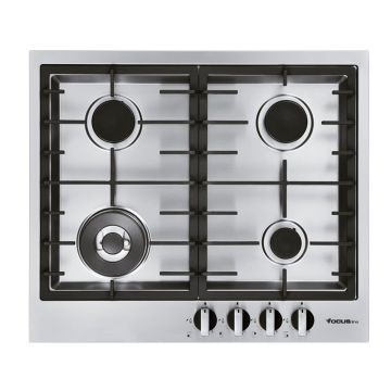 Plaque de Cuisson FOCUS 4 Feux 60 Cm FILO60-Inox