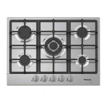 Plaque de Cuisson FOCUS F478X 5 Feux 70 cm - Inox