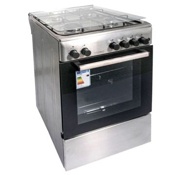 Cuisinière ARTHUR MARTIN AME60IX 60cm 4 Feux Avec Four Électrique - Inox