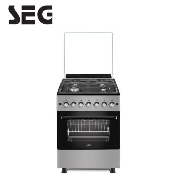 Cuisinière SEG F6TL40G2SB 60cm - Silver & Noir