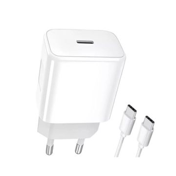 Chargeur INFINIX XC06 30W Type C Blanc 