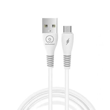  Câble  de Charge WUW X163 USB Vers Micro  2,4 A Blanc