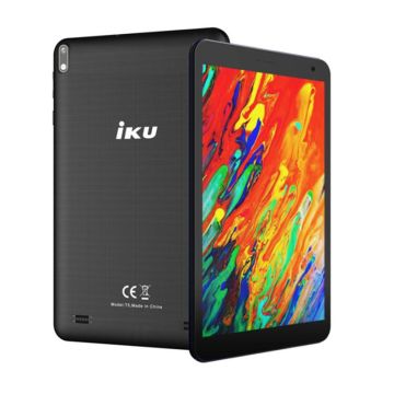 Tablette IKU T5 8 POUCES WI FI Black+Etui+ Casque Filaire