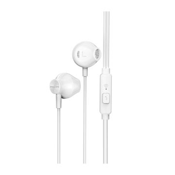 Ecouteurs avec micro Filaire PHILIPS TAUE101WT/00 Blanc