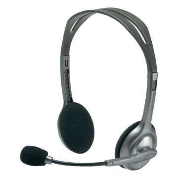 Casque Micro Stéréo LOGITECH H110 Noir