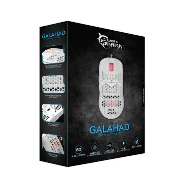 Souris Gaming WHITE SHARK GALAHAD GM-5007 Blanc