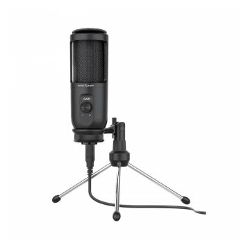 Microphone Gamer Filaire WHITE SHARK Taus DSM-03 Noir