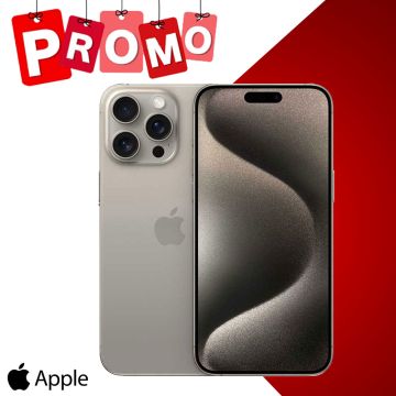 iPhone 15 PRO MAX 256GB Titane Naturel - APPLE