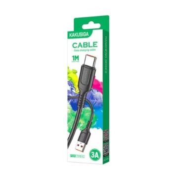 Cable de Charge KAKU KSC-805 3A Type C Noir