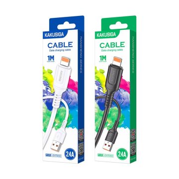 Cable de Charge KAKU KSC-805 2,4A Iphone Noir