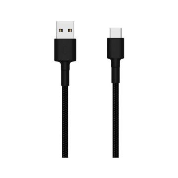 Câble De Charge XIAOMI MI Braided USB Type C Noir