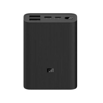 Power Bank Xiaomi Mi 3 Ultra Compact 10000mAh Noir