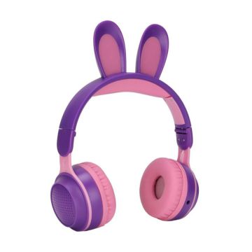 Casque Sans Fil GENERIC Pour Enfant KT-56 Violet