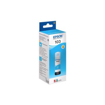  Bouteille d'encre Originale Epson EcoTank 103 Cyan