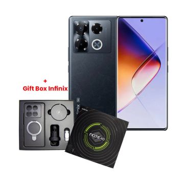 Smartphone INFINIX Note 40 PRO 5G 12G 256 Noir