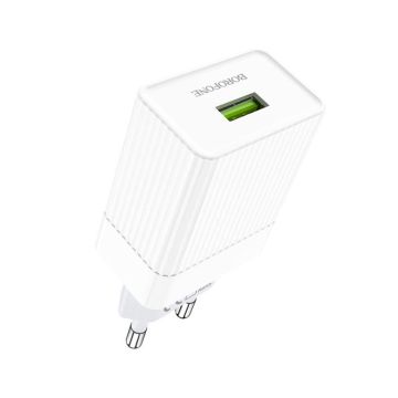 Chargeur BOROFONE BA47A USB PD 18W Blanc