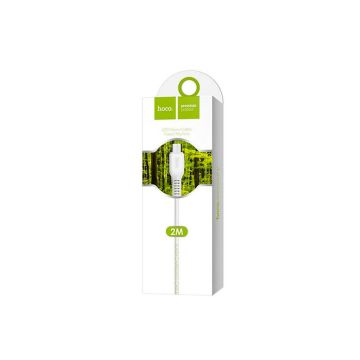 Câble de Charge HOCO Pour Micro USB 2M X20 Blanc