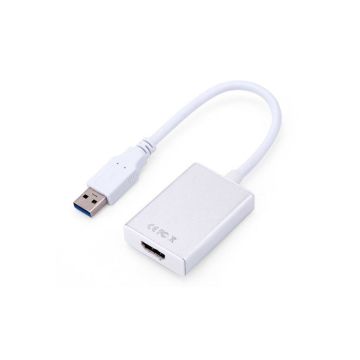 Adaptateur USB 3.0 Vers HDMI Blanc