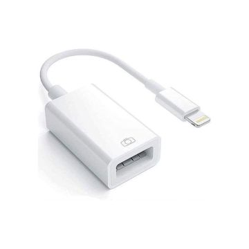 Adaptateur de Caméra Lightning Vers USB JH-0514 Blanc