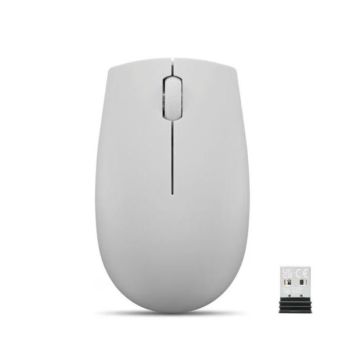 Souris Optique Sans Fil LENOVO Compact 300 Arctic Gre - Gris arctique