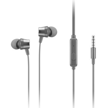  Écouteurs LENOVO 110 Intra-Auriculaires Analogiques Gris