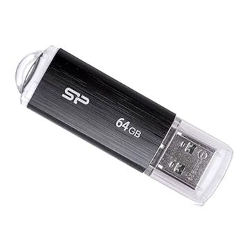  Clé USB Silicon Power Ultima U02 64Go  Noir