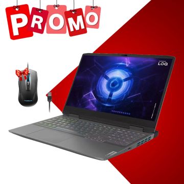 PC Portable Gamer LENOVO LOQ 15IAX9 i5 12ème Gén 16Go RTX 2050