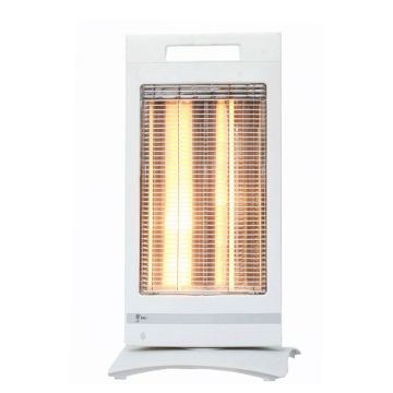 Chauffage Électrique HGE Quartz 1200W Avec Commande Blanc