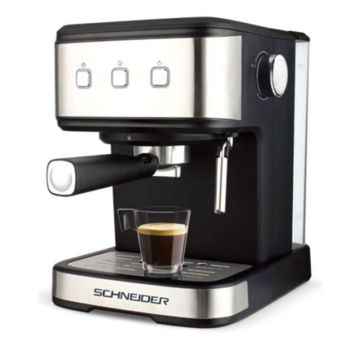 Machine à Café Expresso SCHEX15 850W Inox SCHNEIDER