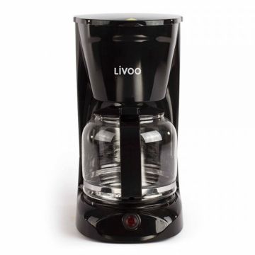 Machine à Café Filtre DOD166N 950W Noir LIVOO