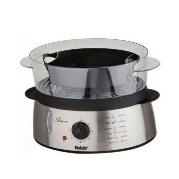 Cuiseur à Vapeur Tolero 1000W Inox FAKIR