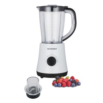 Blender Avec Moulin SCHBL500 500W Blanc SCHNEIDER