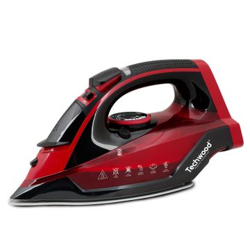 Fer à repasser TFS-246 2400W Rouge-Noir TECHWOOD