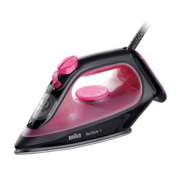 Fer à repasser SI1070PU 2000W Rose-Noir BRAUN