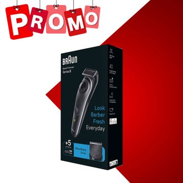 Tondeuse à Barbe Rechargeable BT5440 Noir BRAUN